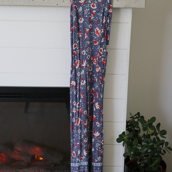 Old Navy Size Small Blue Maxi Dress - Picture 3 of 9